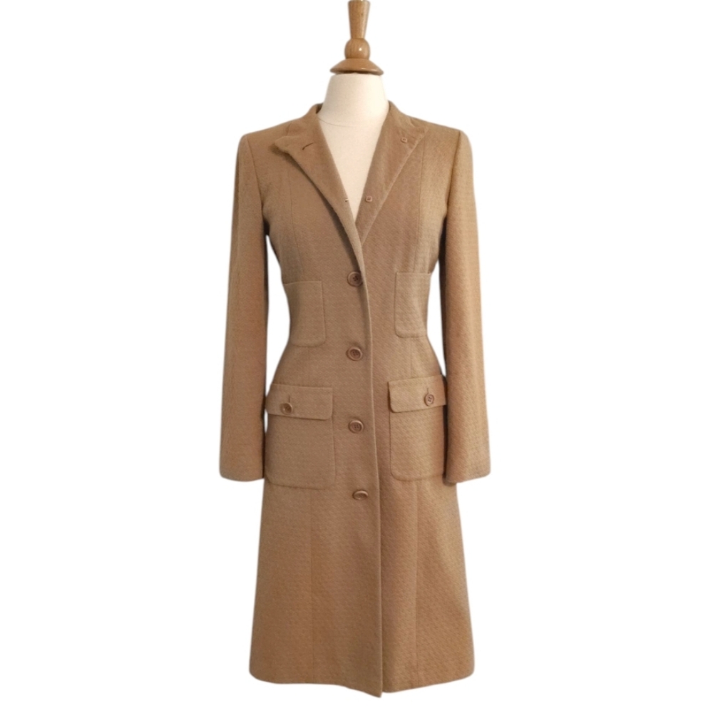 Kenneth Cole Camel Trench Coat